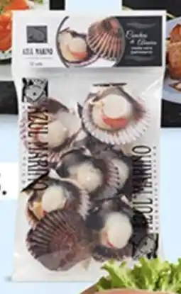 Plaza Vea Azul marino concha de abanico media valva oferta