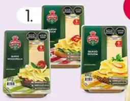 Plaza Vea Braedt queso en tajadas mozzarella / edam/gouda pq oferta