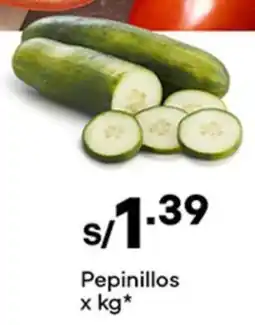Plaza Vea Pepinillos oferta