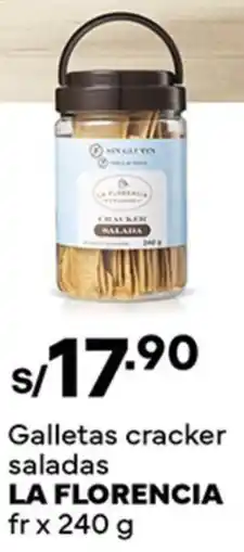 Plaza Vea La florencia galletas cracker saladas fr oferta