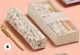 Plaza Vea Set de cartuchera + lapicero garden party oferta