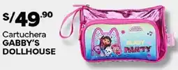 Plaza Vea Gabby's dollhouse cartuchera oferta