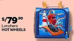 Plaza Vea Hot wheels lonchera oferta