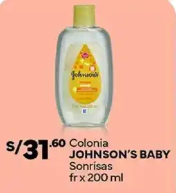 Plaza Vea Johnson's baby colonia sonrisas fr oferta