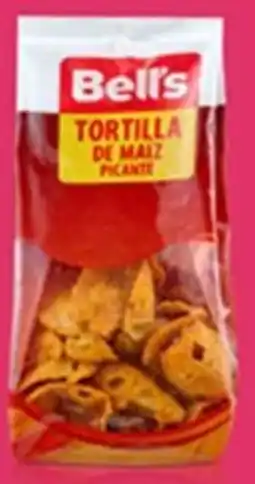 Plaza Vea Bell's tortillas de maíz natural/picante bl oferta