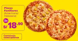 Tambo Pizzas familiares oferta