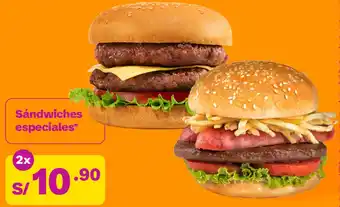 Tambo Sándwiches especiales oferta