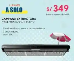 Hiraoka Campana extractora CEM-905N oferta
