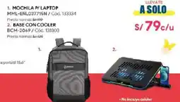 Hiraoka Mochila p/ laptop MML-ENLO37715N oferta