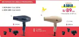 Hiraoka Secadoras de cabello profesional SCM-25A oferta
