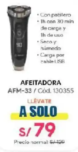 Hiraoka Afeitadora AFM-33 oferta