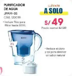 Hiraoka Purificador de agua JPAM-35 oferta