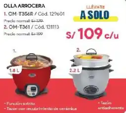 Hiraoka Olla arrocera OM-T356R oferta