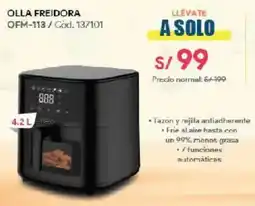 Hiraoka Olla freidora OFM-113 oferta