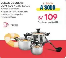 Hiraoka Juego de ollas JOM-500 oferta