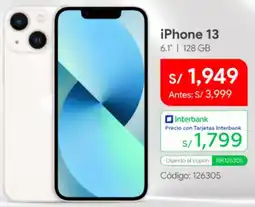 Hiraoka iPhone 13 6.1" oferta