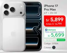 Hiraoka iPhone 17 pro max oferta