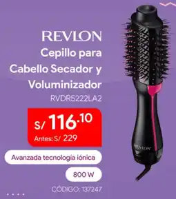 Hiraoka Revlon cabello secador y voluminizador oferta