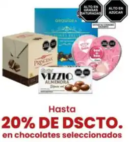 Vega En chocolates seleccionados oferta