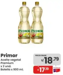 Vega Primor aceite vegetal premium oferta