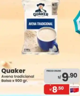 Quaker avena tradicional bolsa