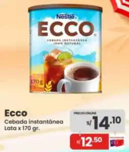 Vega Ecco cebada instantánea lata oferta
