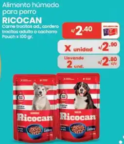 Vega Ricocan alimento húmedo para perro oferta