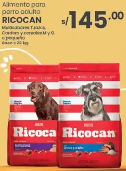 Vega Ricocan alimento para perro adulto oferta