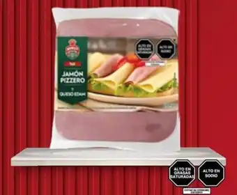 Braedt pack jamón pizzero + queso edam paquete