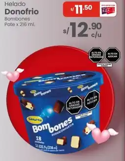 Vega Donofrio helado bombones pote oferta