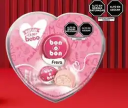 Vega Bon o bon bombones corazón fresa pote oferta