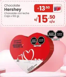 Vega Hershey chocolate con leche caja oferta