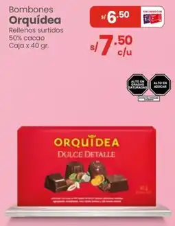 Vega Orquídea bombones rellenos surtidos oferta