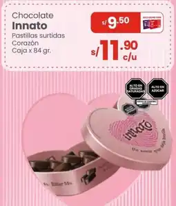Vega Innato chocolate pastillas surtidas corazón caja oferta