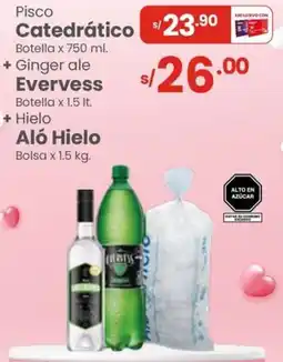 Vega Catedrático pisco botella oferta