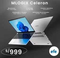Tiendas EFE Mlogix celeron oferta