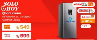 Indurama refrigerador