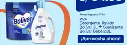 Wong Bolívar detergente líquido oferta