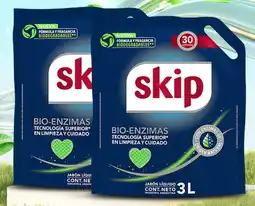 Wong Skip detergente oferta
