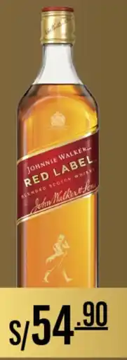 Wong Johnnie walker red label oferta