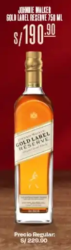 Wong Johnnie walker gold label reserve oferta