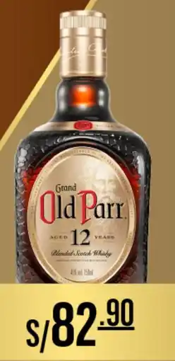 Wong Grand old parr oferta