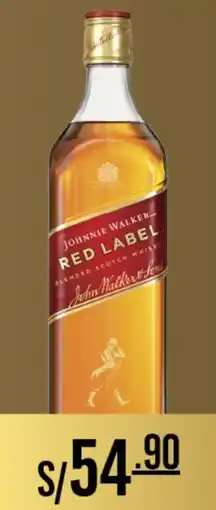 Wong Johnnie walker red label oferta