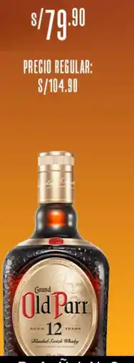 Wong Grand old parr oferta