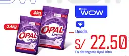 Wong Opal ultra en detergente oferta