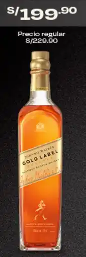 Wong Johnnie walker gold label oferta