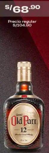 Wong Grand old parr oferta