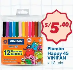 Hiperbodega Precio Uno Vinifan plumón hpappy 45 oferta