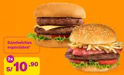 Tambo Sándwiches especiales oferta