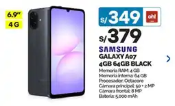 Plaza Vea Samsung Galaxy A07 oferta
